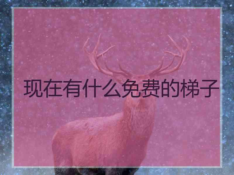 现在有什么免费的梯子