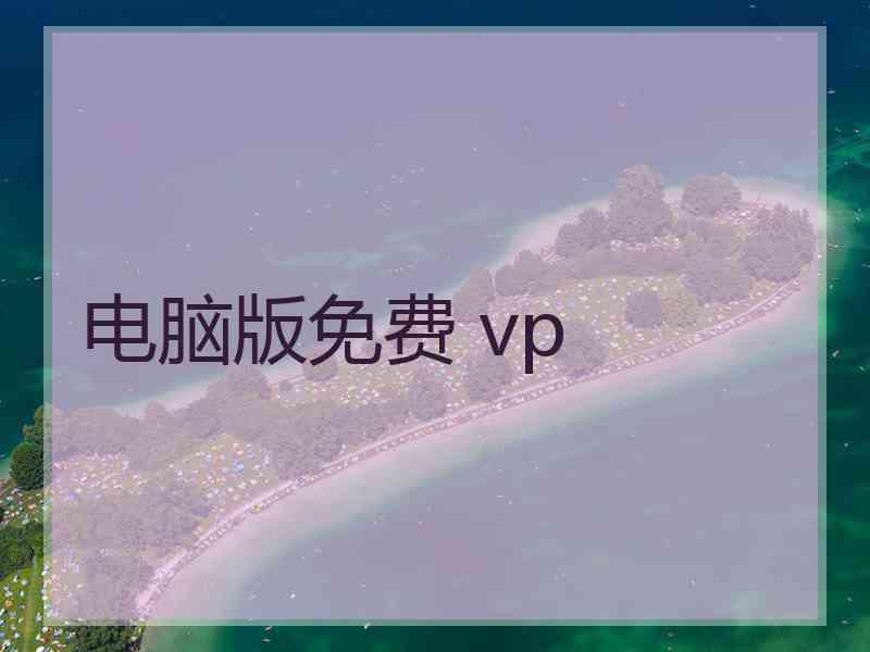 电脑版免费 vp