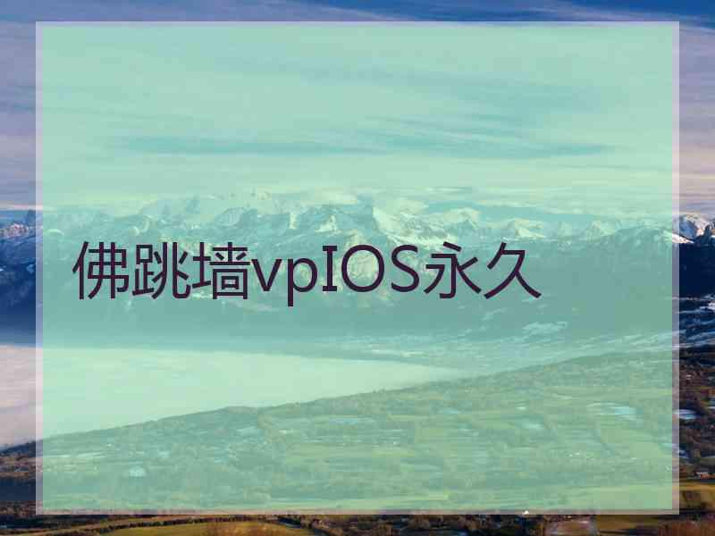 佛跳墙vpIOS永久