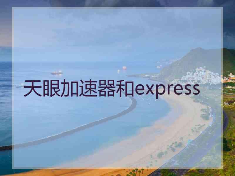 天眼加速器和express