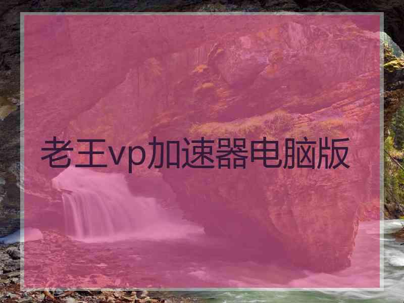 老王vp加速器电脑版