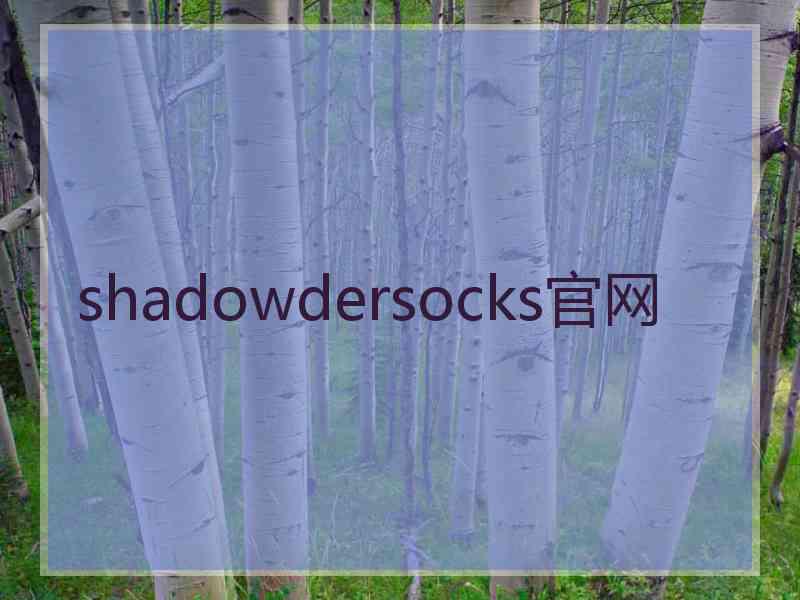 shadowdersocks官网