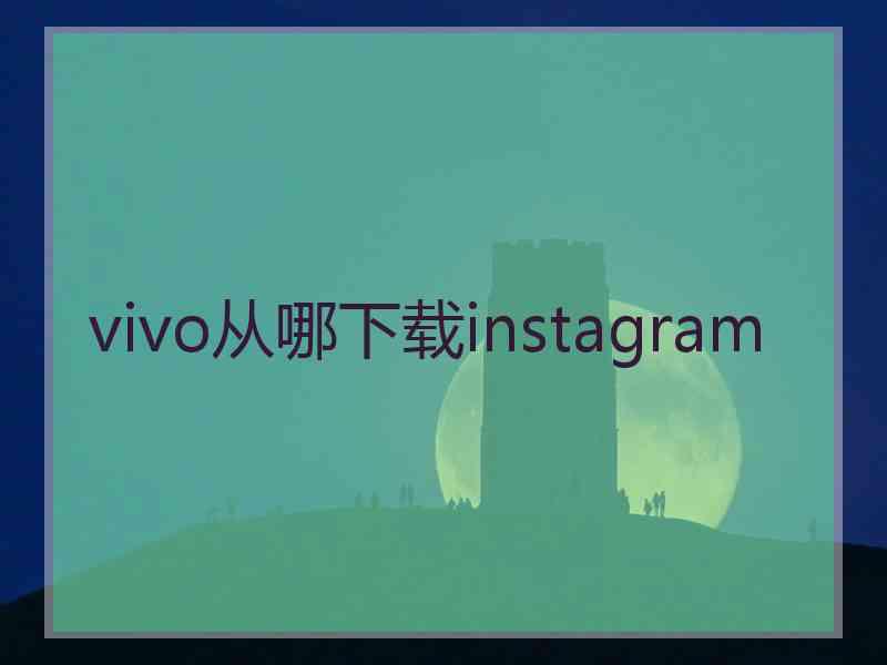 vivo从哪下载instagram