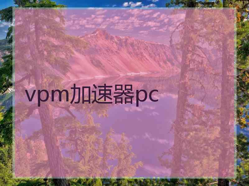 vpm加速器pc