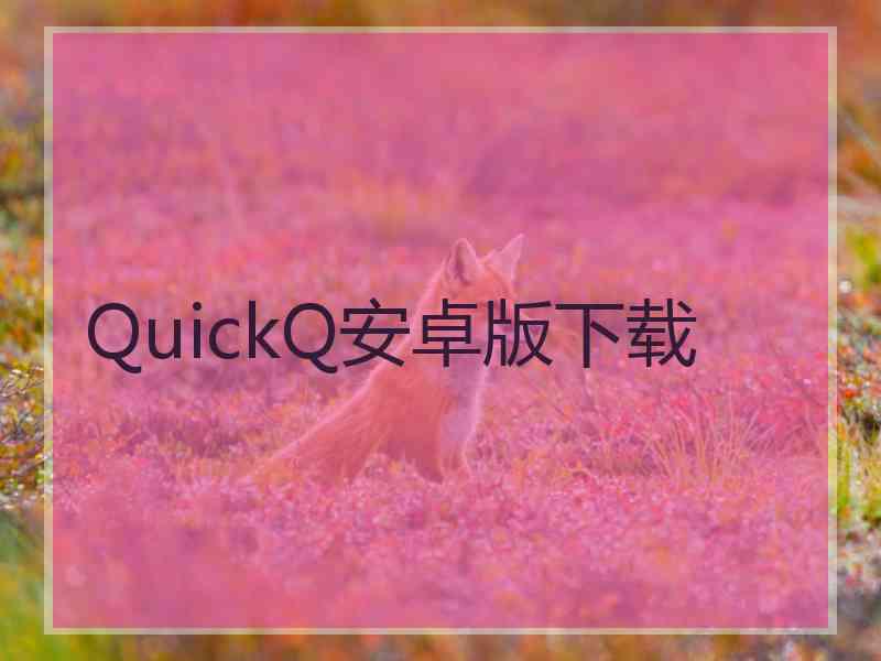 QuickQ安卓版下载