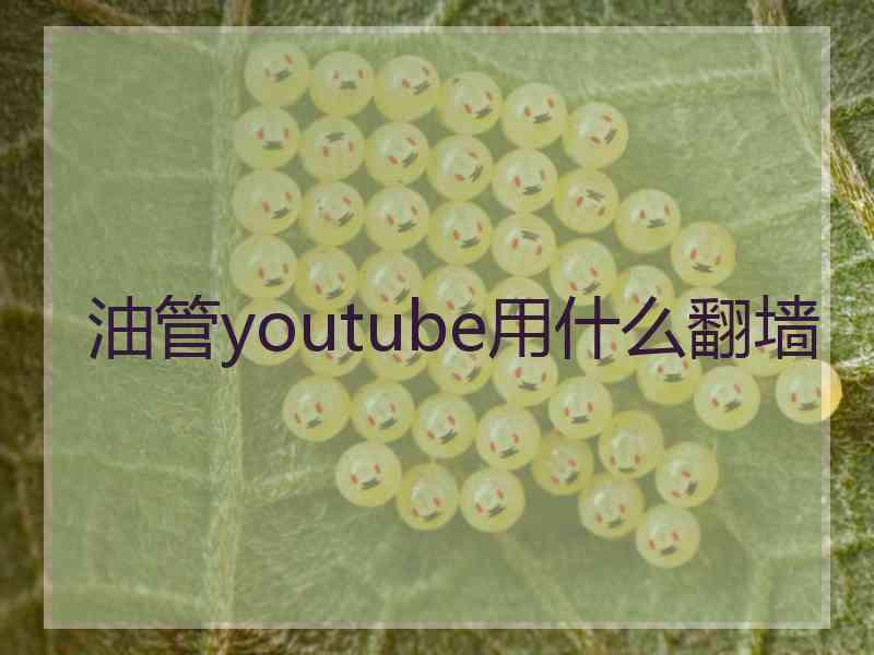 油管youtube用什么翻墙