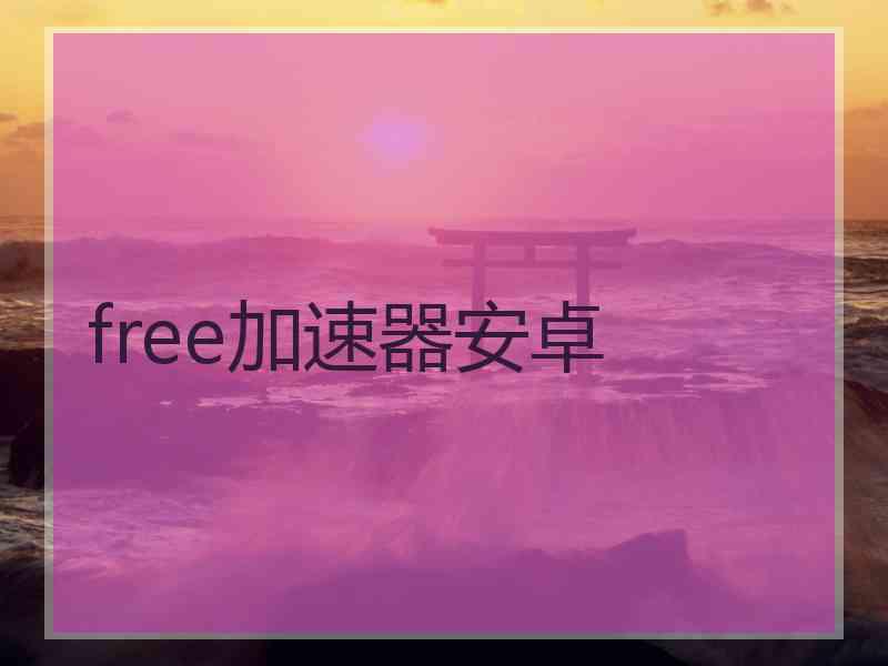 free加速器安卓