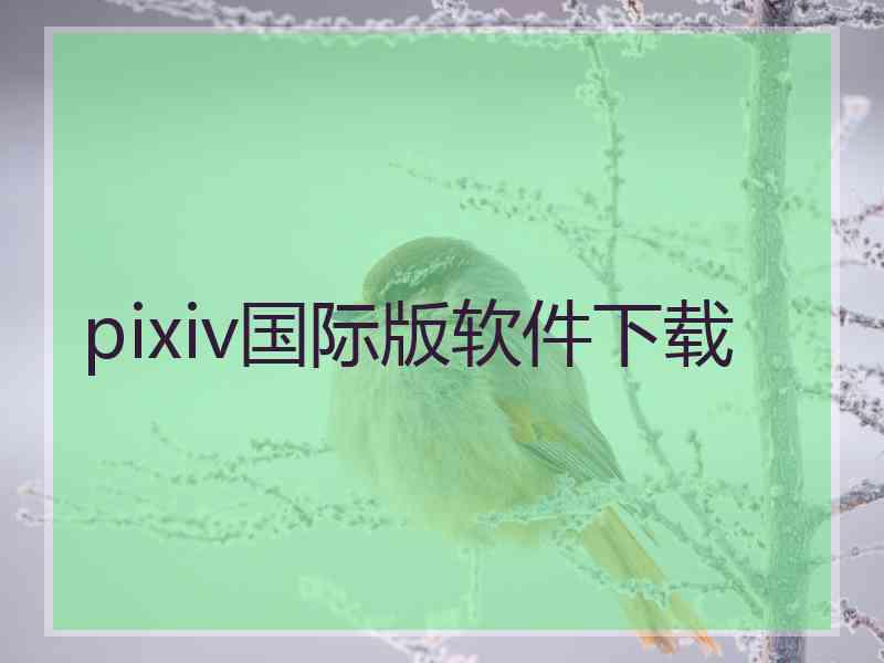 pixiv国际版软件下载