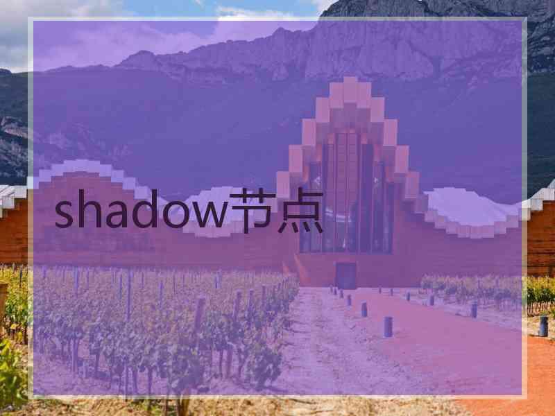 shadow节点