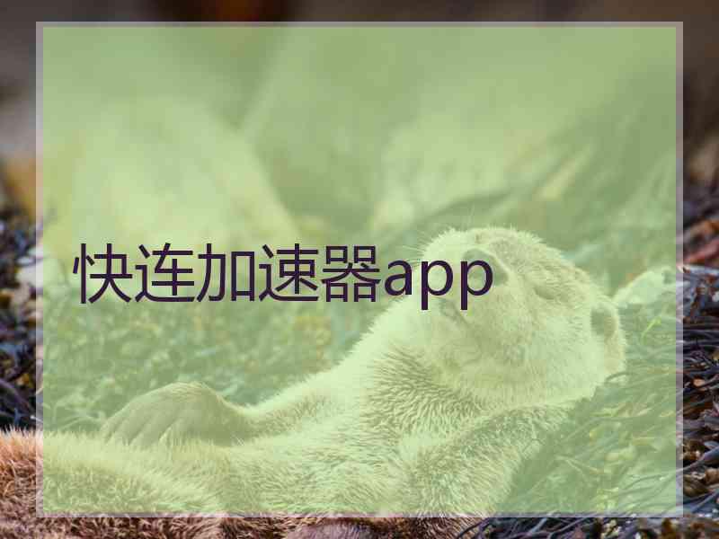 快连加速器app