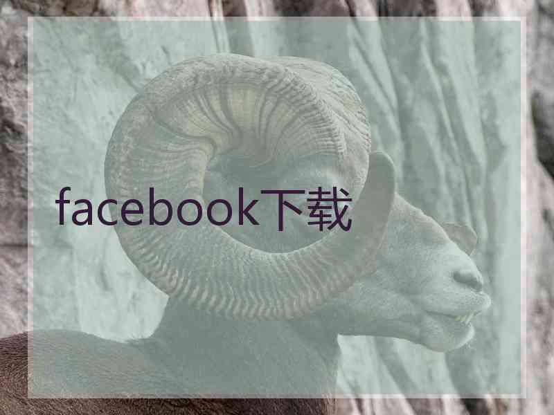 facebook下载