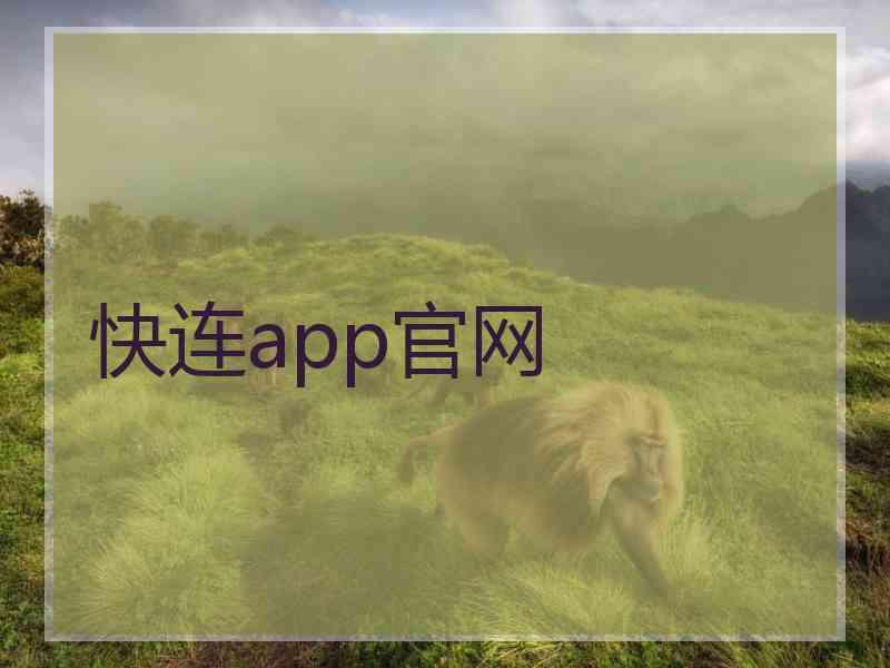 快连app官网