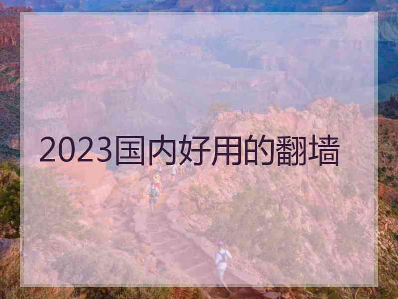 2023国内好用的翻墙