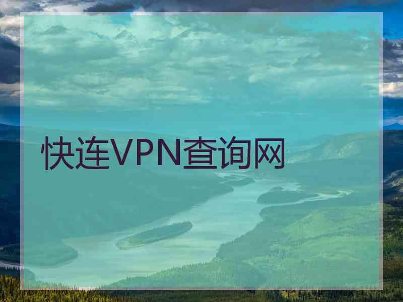 快连VPN查询网