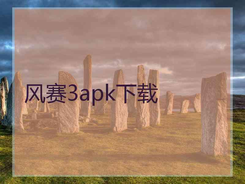 风赛3apk下载