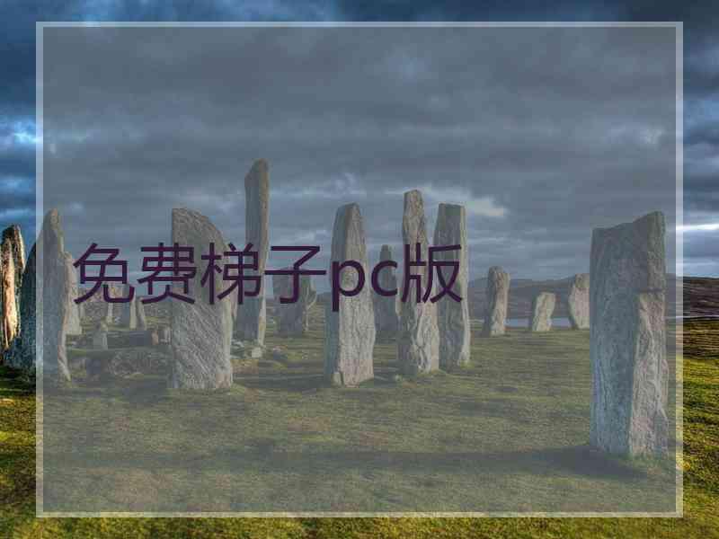 免费梯子pc版