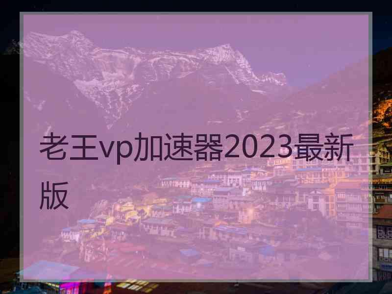 老王vp加速器2023最新版