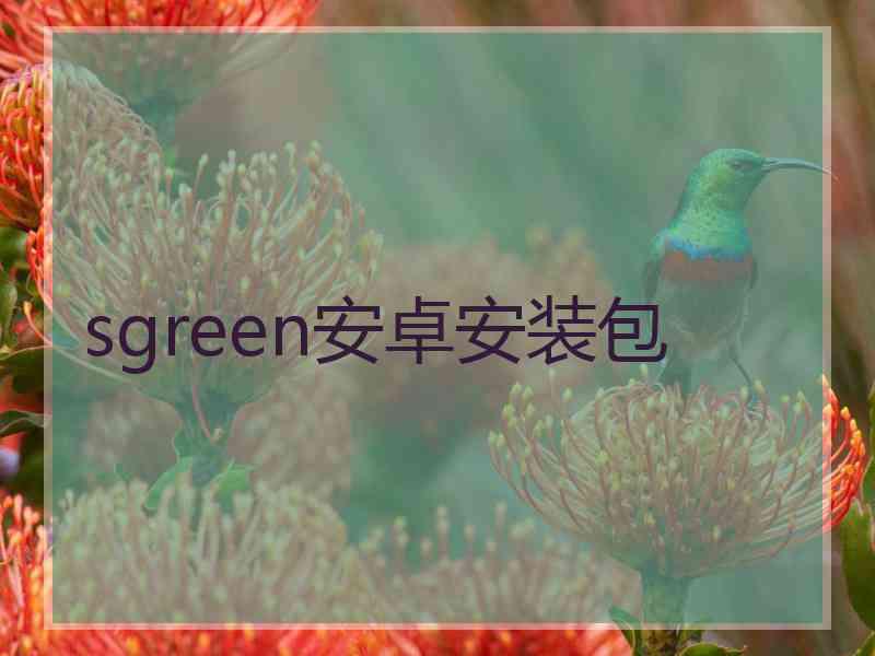 sgreen安卓安装包