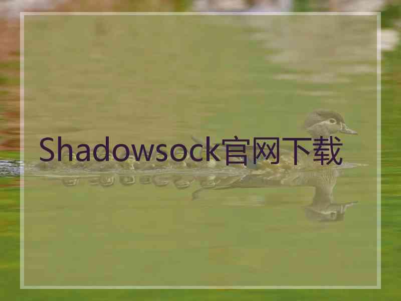 Shadowsock官网下载