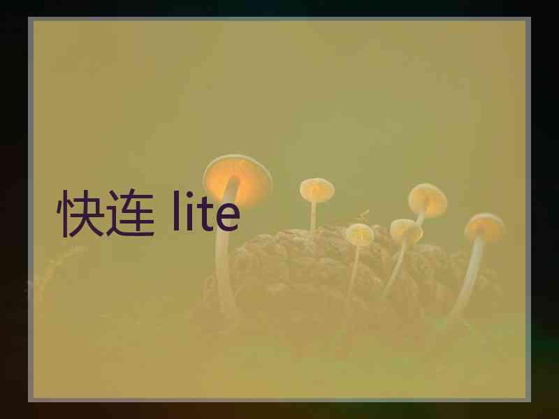 快连 lite