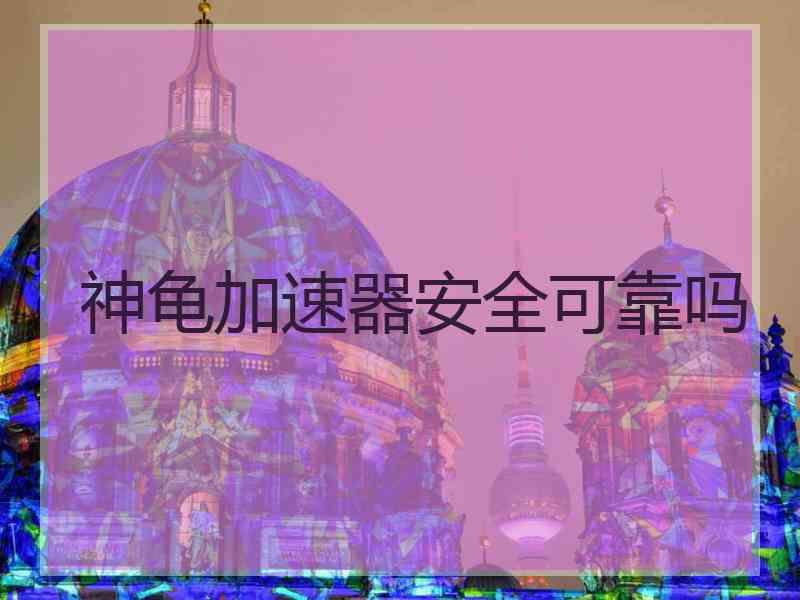 神龟加速器安全可靠吗