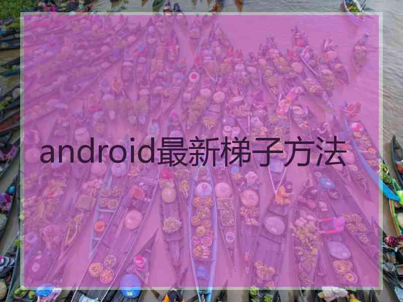 android最新梯子方法