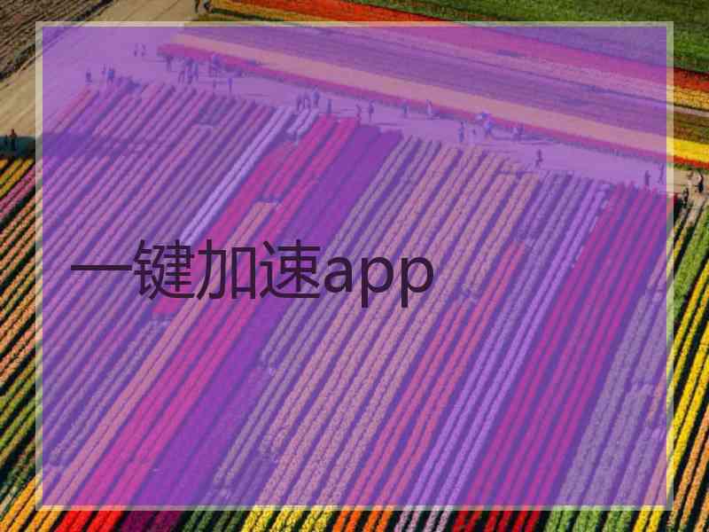 一键加速app