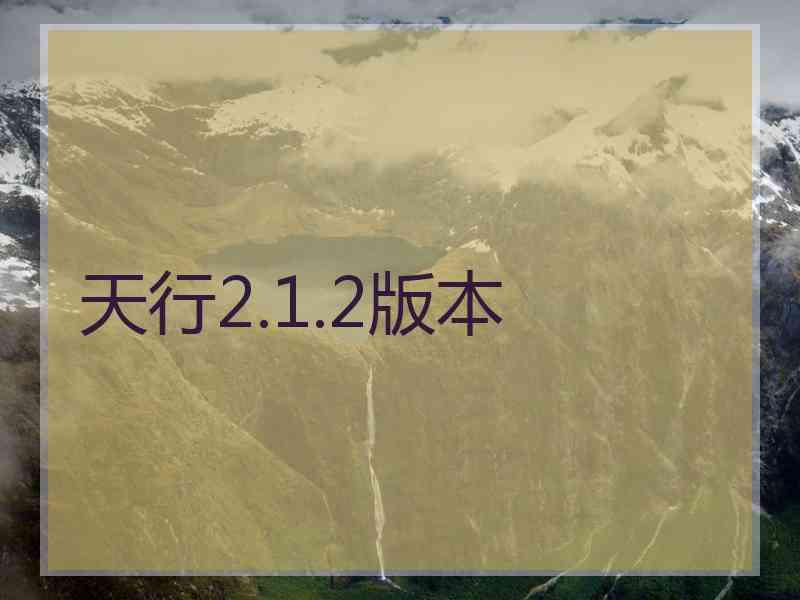 天行2.1.2版本