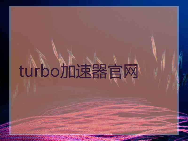 turbo加速器官网