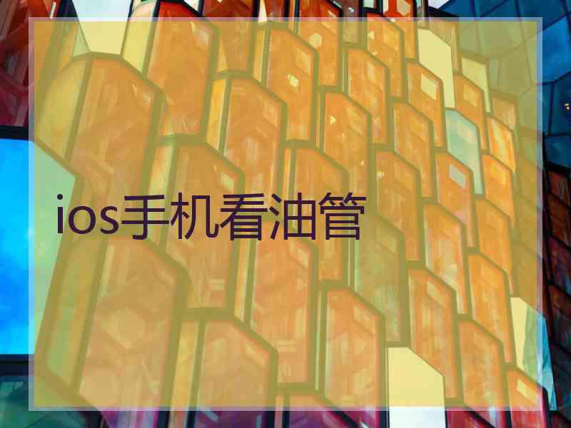 ios手机看油管