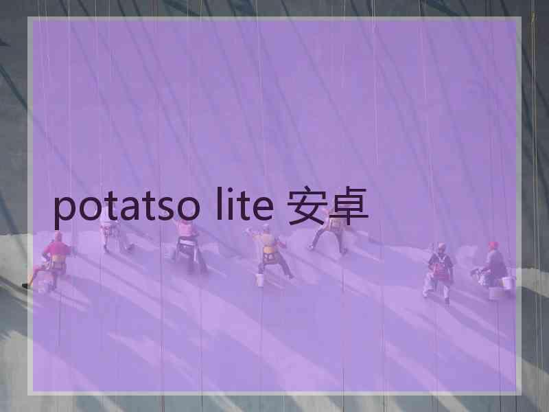 potatso lite 安卓