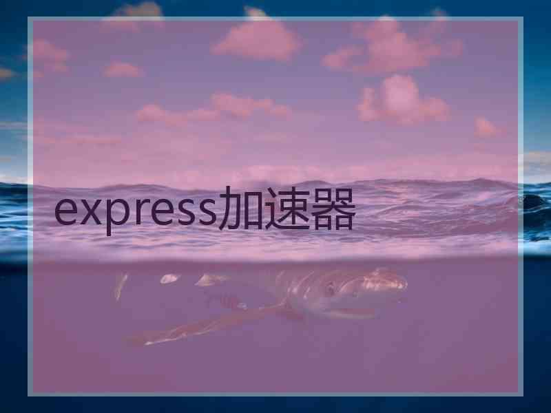 express加速器