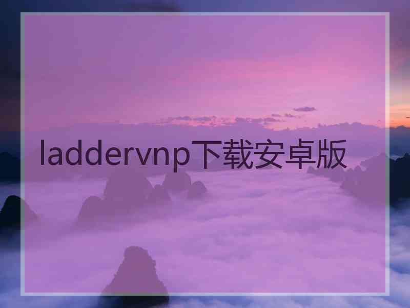 laddervnp下载安卓版