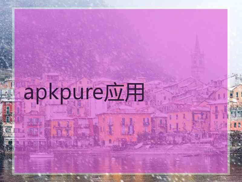 apkpure应用