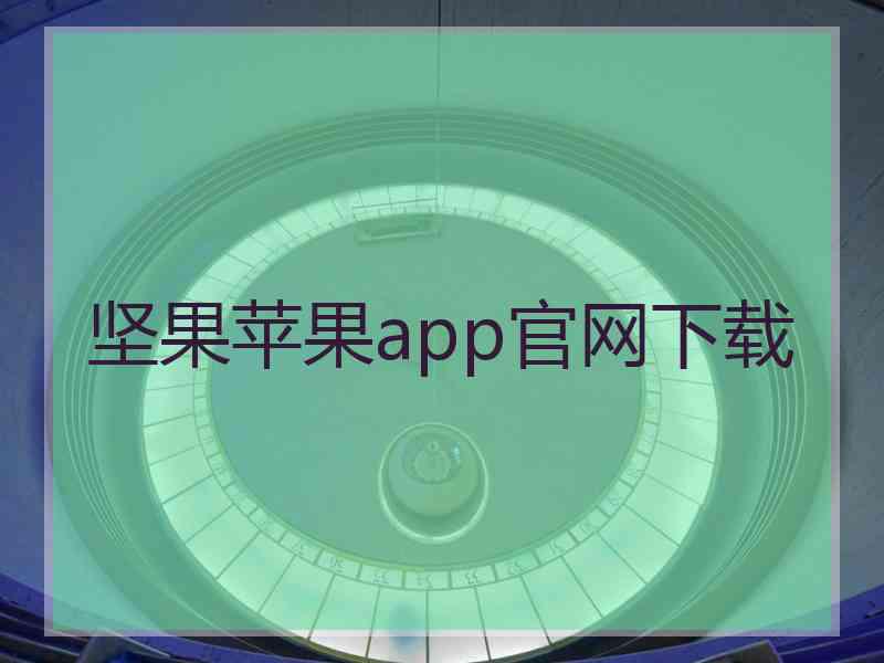 坚果苹果app官网下载