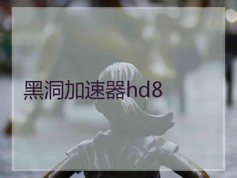 黑洞加速器hd8