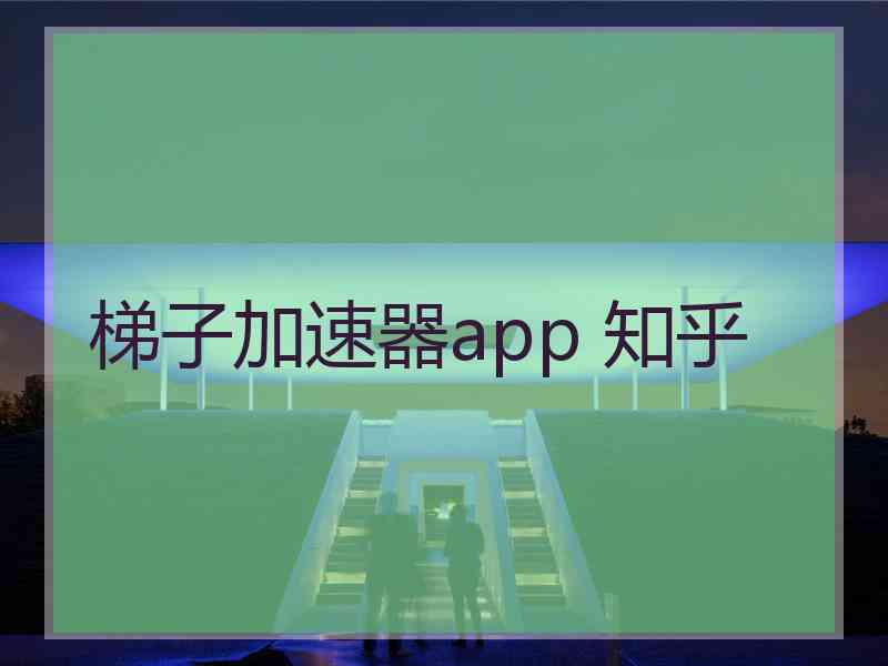 梯子加速器app 知乎