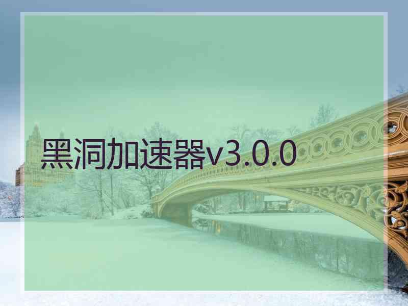 黑洞加速器v3.0.0