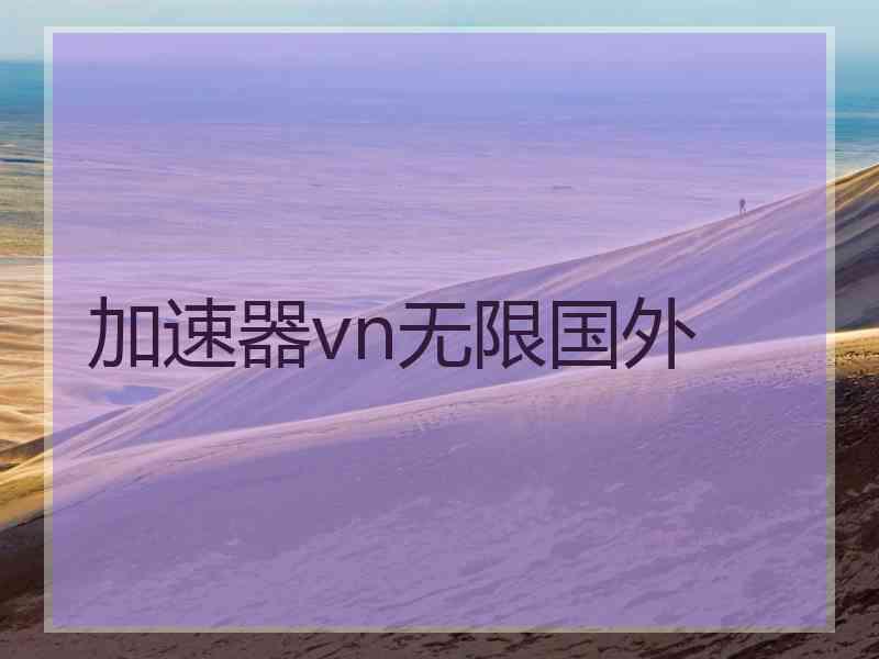 加速器vn无限国外